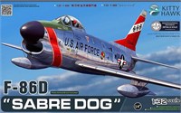 KH32007  авиация  F-86D "Sabre Dog"  (1:32) 2000000230115