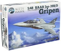 KH80118  авиация  SAAB Jas-39B/D Gripen  (1:48) 4580314910456