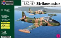 KPH4801  авиация  British Attack Aircraft BAC 167 Strikemaster  (1:48) 8592942548013