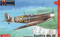 KPM0055  авиация  Supermarine Spitfire Mk.IB  (1:72) 4589913201255