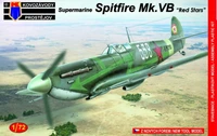 KPM0068  авиация  Supermarine Spitfire Mk.Vb "Red Stars"  (1:72) 2000000177649