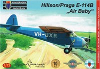KPM0094  авиация  Hilson/Praga E-114B "Air Baby"  (1:72) 8592018000940