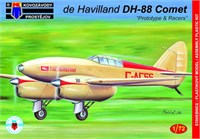 KPM0104  авиация  de Havilland DH-88 Comet "Prototype &amp; Racers"  (1:72) 2000000188836