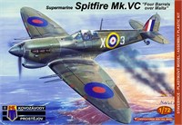KPM0121  авиация  Spitfire Mk.Vc „Four Barrels over Malta“  (1:72) 8592018101210