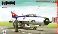 KPM0122  авиация  M&amp;G-21PFM "Fishbed F"  (1:72) 8592018101227