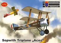 KPM0183  авиация  Sopwith Triplane "Aces"  (1:72) 8592942101836