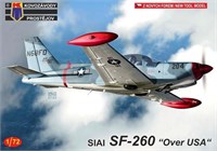 KPM0209  авиация  SIAI SF-260D "Over USA"  (1:72) 8592942102093