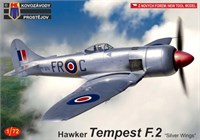KPM0228  авиация  Hawker Tempest F.2 "Silver vings"  (1:72) 8592942102284