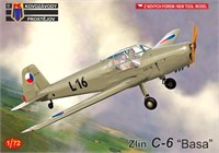 KPM0230  авиация  Zlin C-6 "Basa"  (1:72) 8592942102307