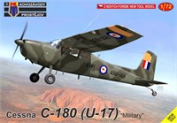 KPM0237  авиация  Cessna C-180(U-17) Military  (1:72) 8592942102376