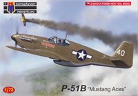 KPM0245  авиация  P-51B "Mustang Aces"  (1:72) 8592942102451