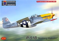 KPM0247  авиация  P-51B „Mustang“ Malcolm“  (1:72) 8592942102475