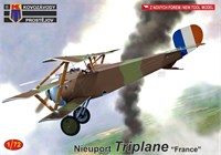KPM0256  авиация  Nieuport Triplane „France“  (1:72) 8592942102567