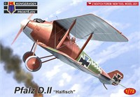 KPM0272  авиация  Pfalz D.II "Haifisch"  (1:72) 8592942102727