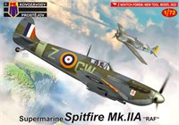 KPM0302  авиация  Spitfire Mk.IIa "RAF"  (1:72) 8592942103021