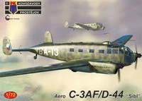 KPM0330  авиация  Aero C-3AF/D-44 "Sibl"  (1:72) 8592942103304