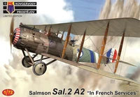 KPM0333  авиация  Salmson Sal.2A2 "In French Services"  (1:72) 8592942103335