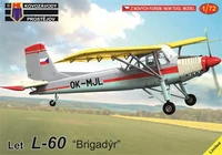 KPM0382  авиация  Let L-60 "Brigadir"  (1:72) 8592942103823