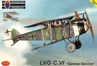 KPM0402  авиация  LVG C.VI "German Service"  (1:72) 8592942104028