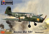 KPM0404  авиация  Bücker Bü-181 Bestmann  (1:72) 8592942104042