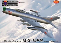 KPM0411  авиация  M&amp;G-19PM "Soviet Union AF"  (1:72) 8592942104110