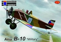 KPM0422  авиация  Avia B-10 "Military"  (1:72) 8592942104226