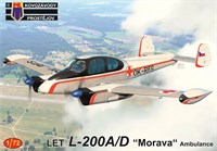 KPM0423  авиация  Let L-200A/D "Morava" Ambulance  (1:72) 8592942104233