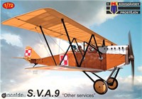 KPM0446  авиация  Ansaldo S.V.A.9 "Other services"  (1:72) 2000002197133