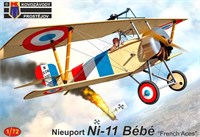 KPM0449  авиация  Nieuport Ni-11 Bébé "French Aces"  (1:72) 8592942104493