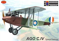 KPM0480  авиация  AGO C.IV "Special markings"  (1:72) 2000002197157