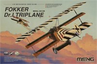 QS-003  авиация  Fokker Dr.I Triplane  (1:24) 4897038553020