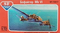 SF-72017  авиация  Beaufighter Mk.VI  (1:72) 4601671720172
