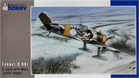 SH48073  авиация  Fokker D.XXI "4. sarja with Wasp Junior engine"  (1:48) 8594071081287