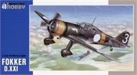 SH48078  авиация  Fokker D.XXI 3.sarja (Mercury engine)  (1:48) 8594071080815