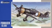 SH48078  авиация  Fokker D.XXI 3.sarja (Mercury engine)  (1:48) 8594071080815