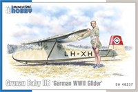 SH48237  авиация  Grunau Baby IIB German WWII Glider  (1:48) 8594071089283