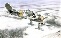 SH72116  авиация  Fokker D.XXI 4.sarja (Wing with Slots)  (1:72) 8594071080563
