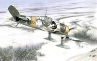 SH72116  авиация  Fokker D.XXI 4.sarja (Wing with Slots)  (1:72) 8594071080563