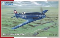SH72138  авиация  Messerschmitt Me-209V1  (1:72) 8594071086497