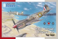 SH72367  авиация  P-40D Warhawk/Kittyhawk Mk.II "Four Guns"  (1:72) 8594071089085