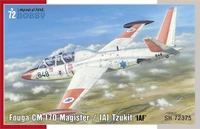 SH72375  авиация  Fouga CM/170 Magister / IAI Tzukit  (1:72) 8594071086978