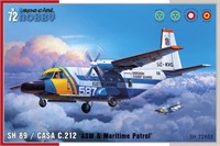 SH72402  авиация  SH 89/CASA C.212 "ASW &amp; Maritime Patrol"  (1:72) 8594071087166
