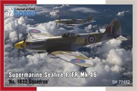 SH72482  авиация  Seafire F/FR MK.46 "1832 Squdron"  (1:72) 8594071089306