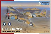 SH72493  авиация  P-40F/L Warhawk "Desert Hawks with Merlin" (1:72) 959407108971
