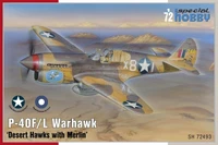 SH72493  авиация  P-40F/L Warhawk "Desert Hawks with Merlin" (1:72) 959407108971