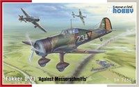 SH72500  авиация  Fokker D.XXI "Against messerschmitts"  (1:72) 8594071089825