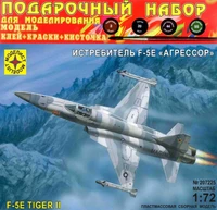 ПН207225  авиация  Истребитель F-5E "Агрессор" (1:72) 4607061766522