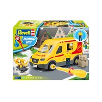 00814  автомобили и мотоциклы Parcel Service Vehicle with Figure Junior Kit  (1:20) 4009803008141