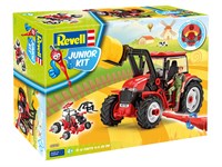 00815  техника и вооружение  Tractor with Loader and Figure Junior Kit  (1:20) 4009803008158