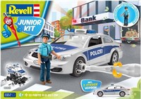00820  автомобили и мотоциклы  Police Car with Figure. JUNIOR KIT 4009803008202